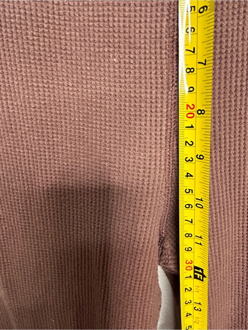 SKIMS Cozy Waffle Knit Lounge Pants Mocha Brown XS - Picture 8 of 11